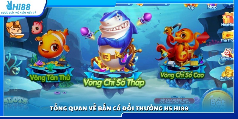 Giới thiệu tổng quan game bắn cá đổi thưởng H5 Hi88